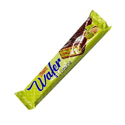 Вафли в шоколадной глазури с фисташковой начинкой Wafer 30 гр. (ТУРЦИЯ)