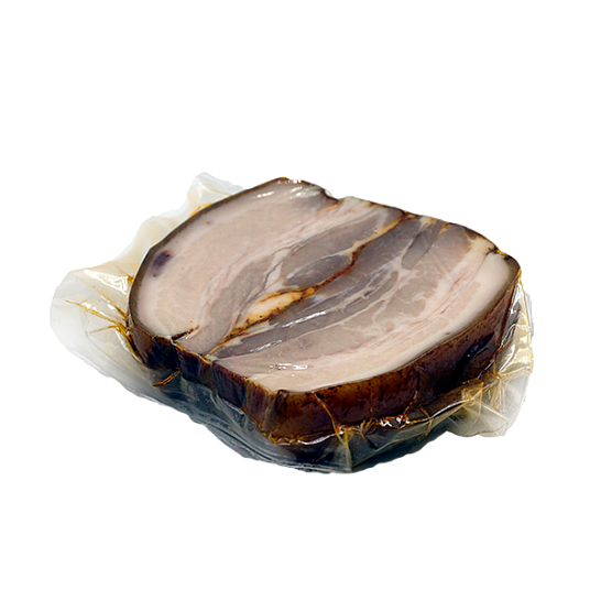 Сало копчёное на дровах 