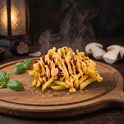 Картофель с беконом
