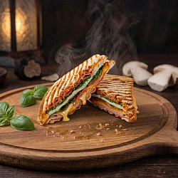 Клаб сендвич с пряной шейкой 