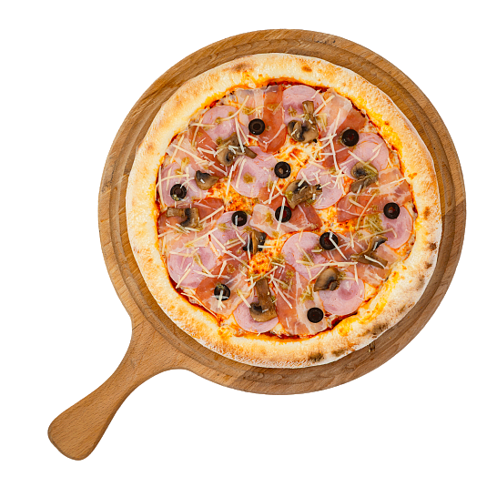 Пицца на тонком тесте «Дона Роза»~530 гр.