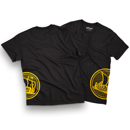 Футболка с логотипом Афанасий (чёрная)