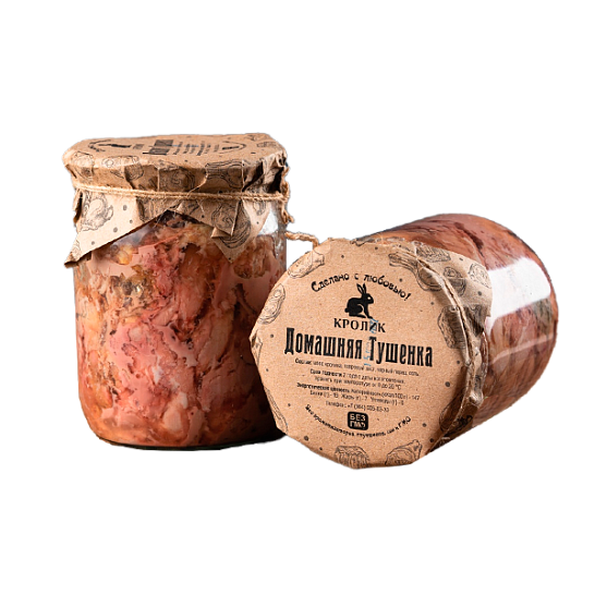 Кролик - домашняя тушенка 500 гр.