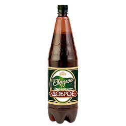 Пиво светлое б/а «Афанасий доброе светлое» 1,5 л.